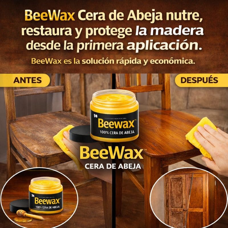 Cera Premium Reparadora de Madera