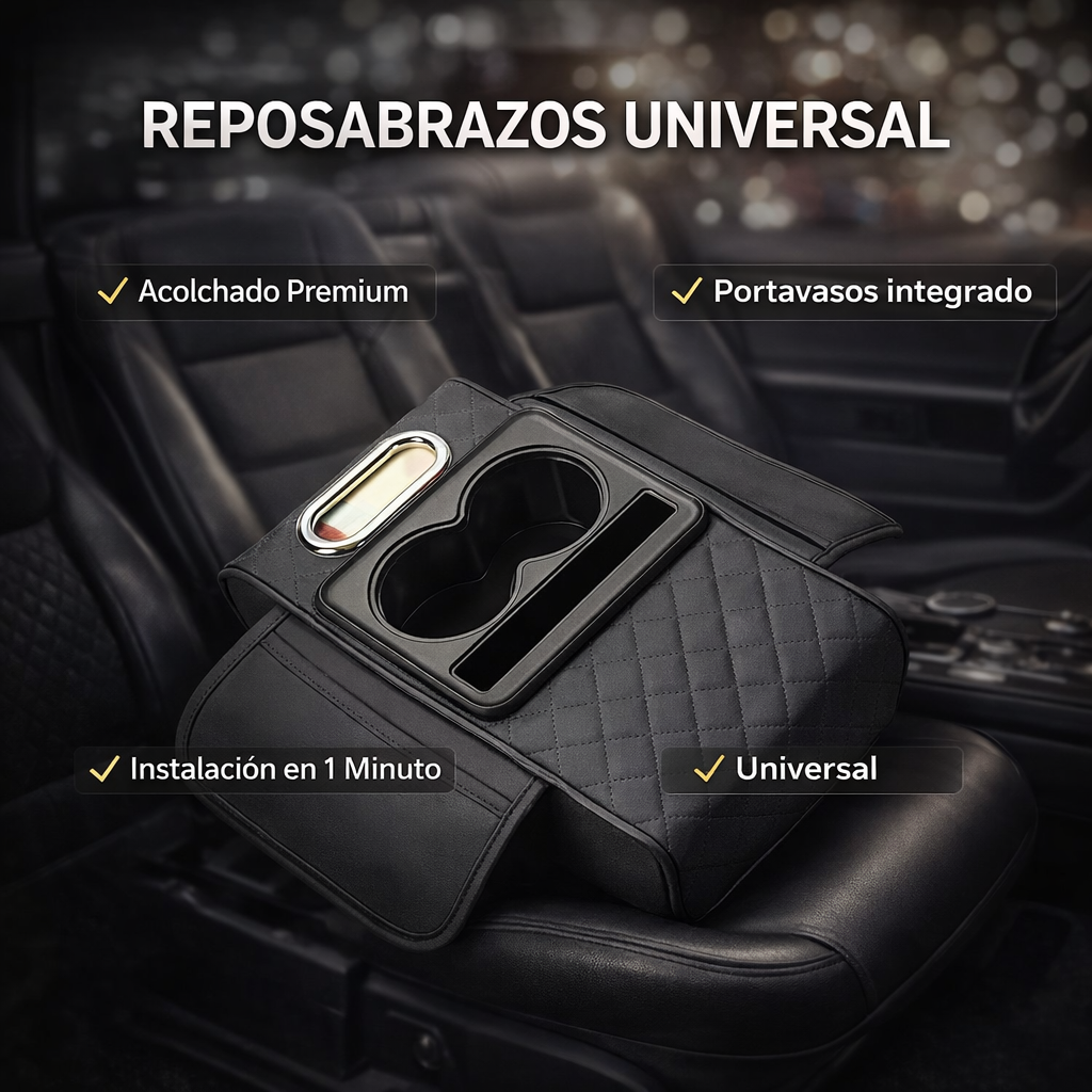 REPOSABRAZOS UNIVERSAL ACOLCHADO PREMIUM