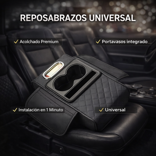 REPOSABRAZOS UNIVERSAL ACOLCHADO PREMIUM
