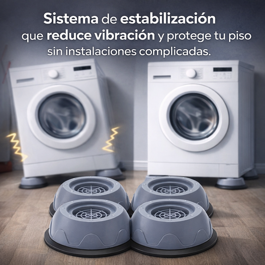 Soporte Antivibración para Lavadora Y Secadora