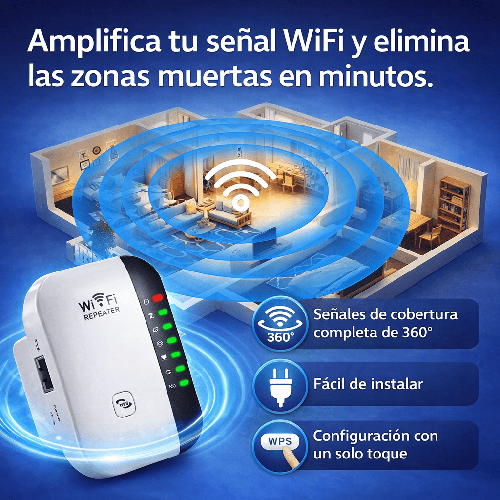 Repetidor Wifi Amplificador de Señal
