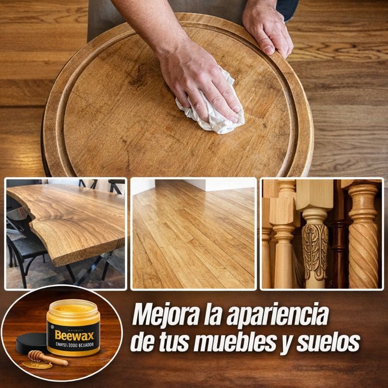 Cera Premium Reparadora de Madera