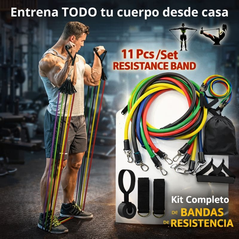 BANDAS DE RESISTENCIA PARA EJERCICIO -