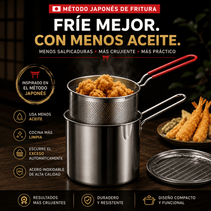 Takumi™ Fry | Método Japonés de Fritura